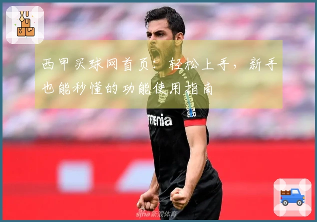 西甲买球网首页：轻松上手，新手也能秒懂的功能使用指南